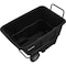 Global Industrial Heavy Duty Plastic Tilt Truck, 1/2 Cu. Yd. Cap, 1400 Lbs. Cap, Black 800352HD - alternate 4